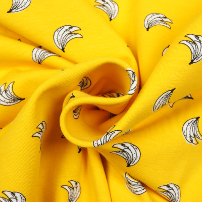 Fantasieprint tricot banaantjes