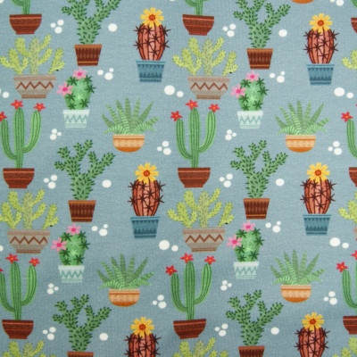 Fantasie tricot fotoprint cactussen