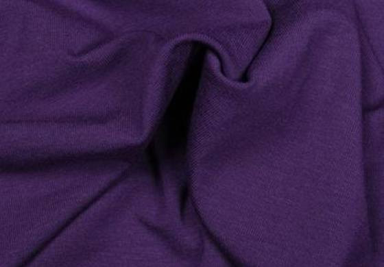 Uni tricot viscose paars