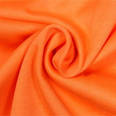 Interlock tricot oranje